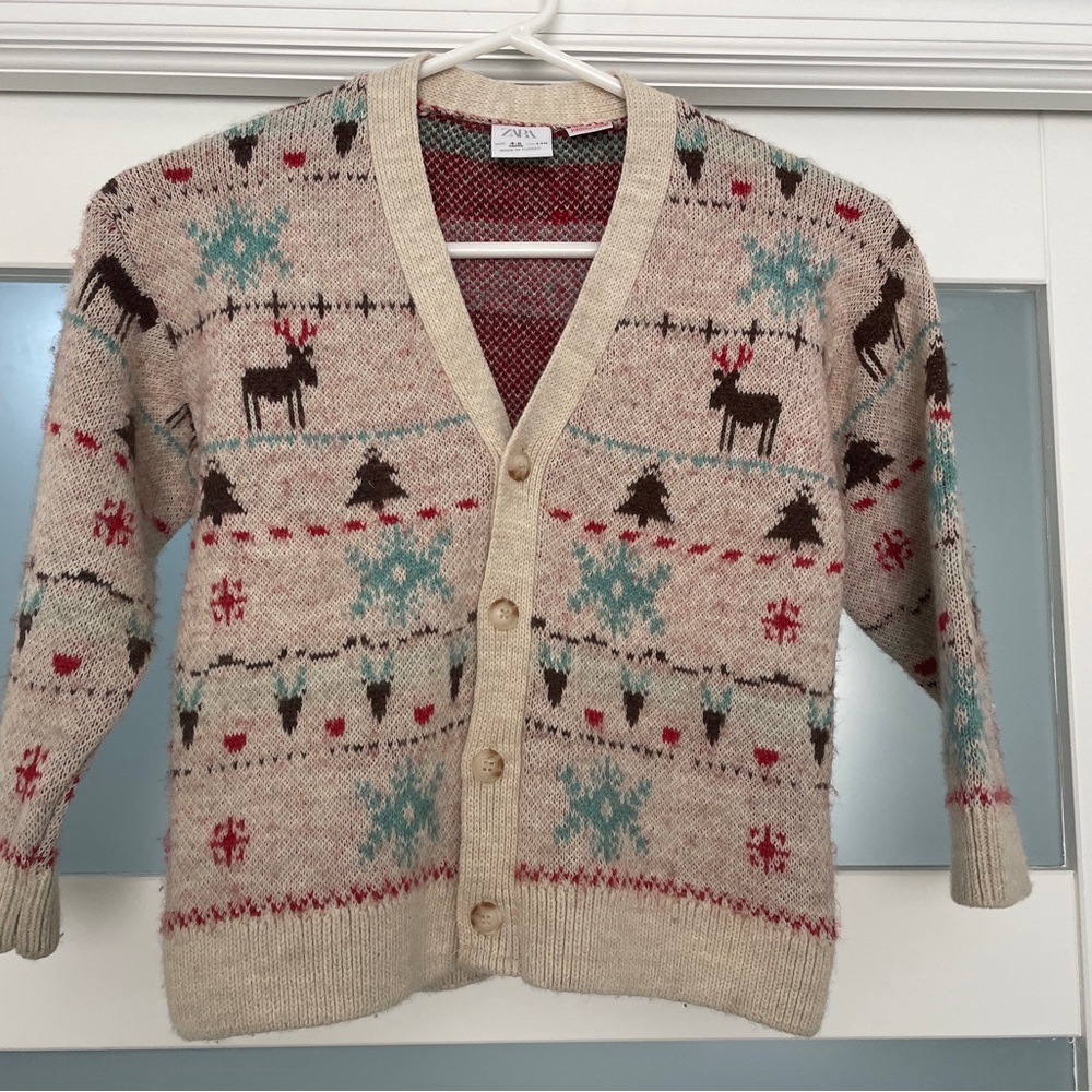 Zara Kids Patterned Sweater